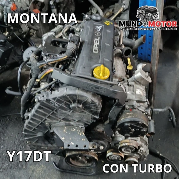 Motor Para Chevrolet Montana 2002 2007 1.7 16v Y17dt Diesel
